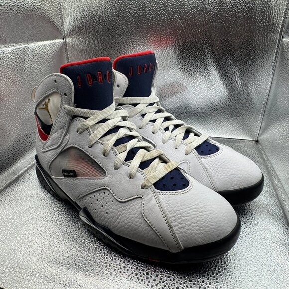Size 10‎ Air Jordan 7 Retro BCFC Paris Saint-Germain White Mens Shoes CZ0789-105 main image 7